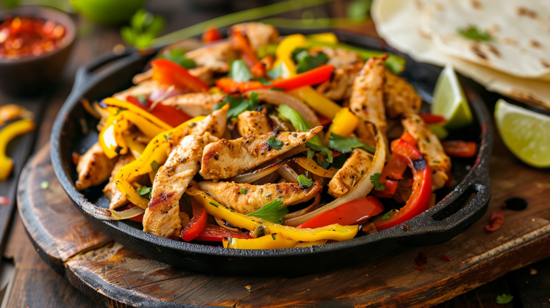 Mastering Chicken Fajitas: Smoky-Sweet Flavor & Top It Your Way